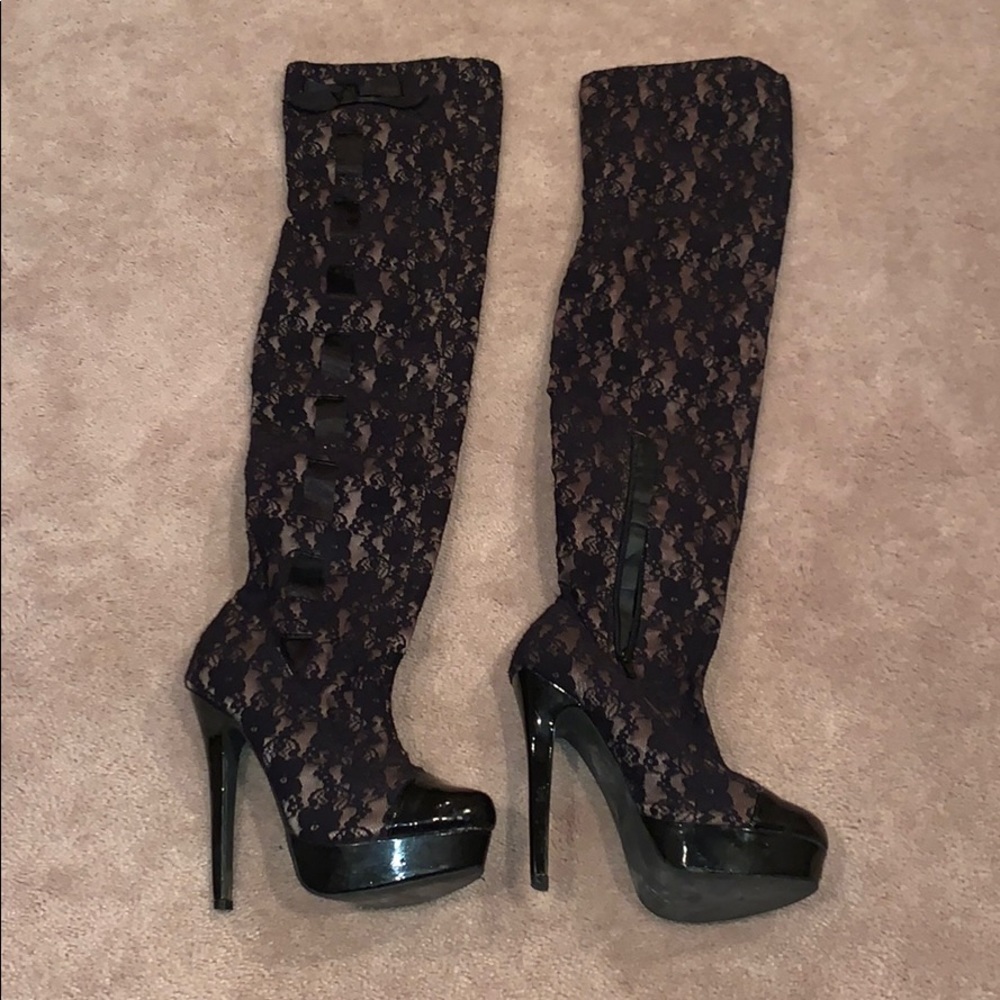 Colin Stuart Over the Knee Boots